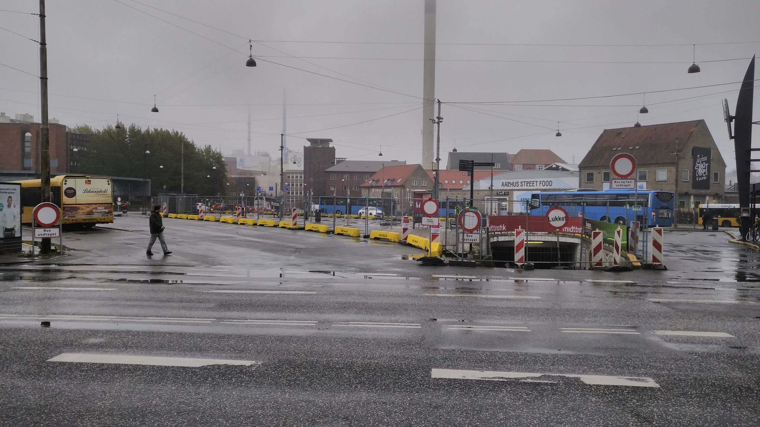 Brdr. Møller på vagtudkald til Rutebilestationen