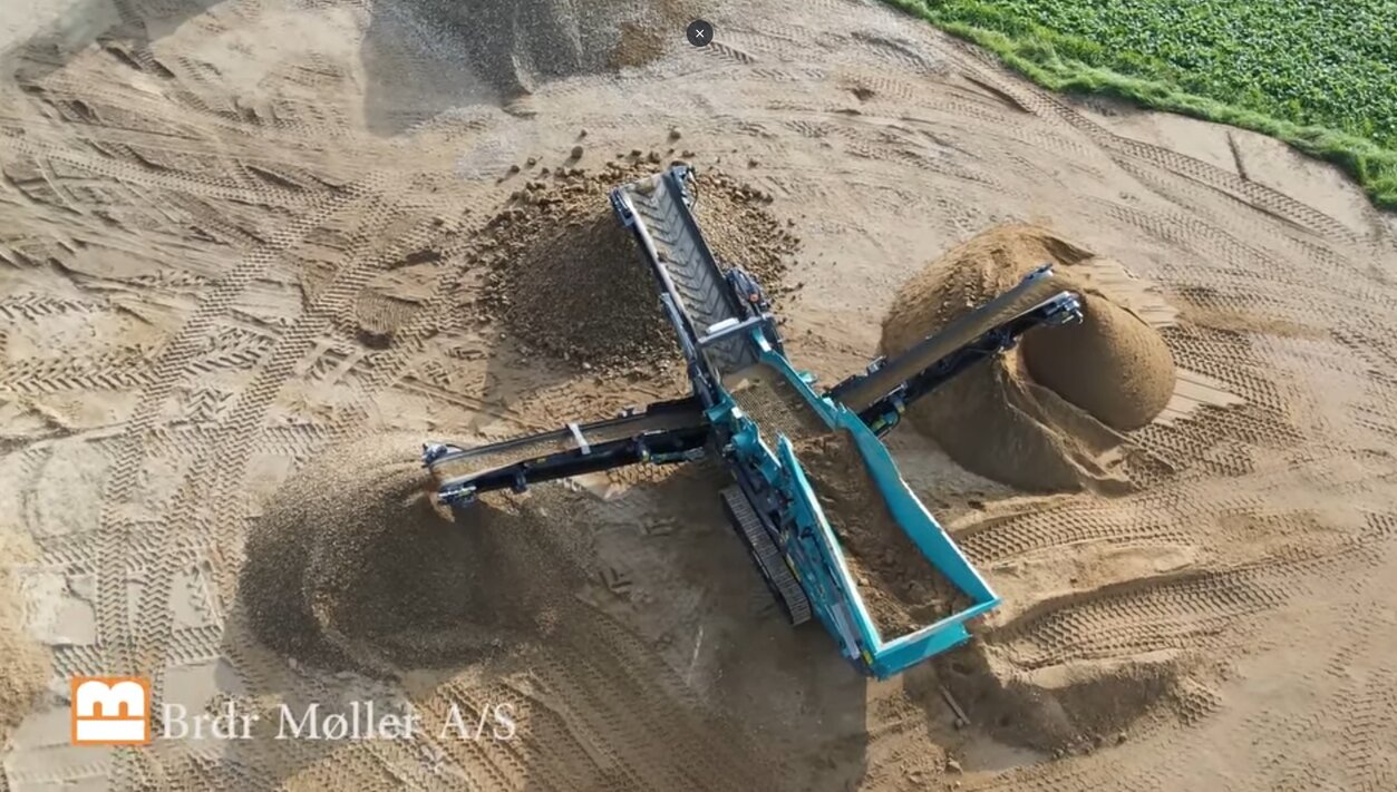 Nyt sorteringsanlæg – Brdr. Møller din partner inden for bæredygtigt anlægsarbejde