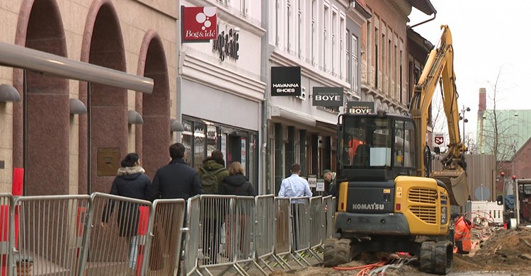 Vestergade i Silkeborg